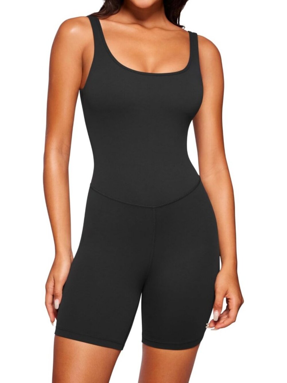 Scoop Neck Butterluxe Romper - Soft, Stretchy, Comfortable Jumpsuit for Everyday